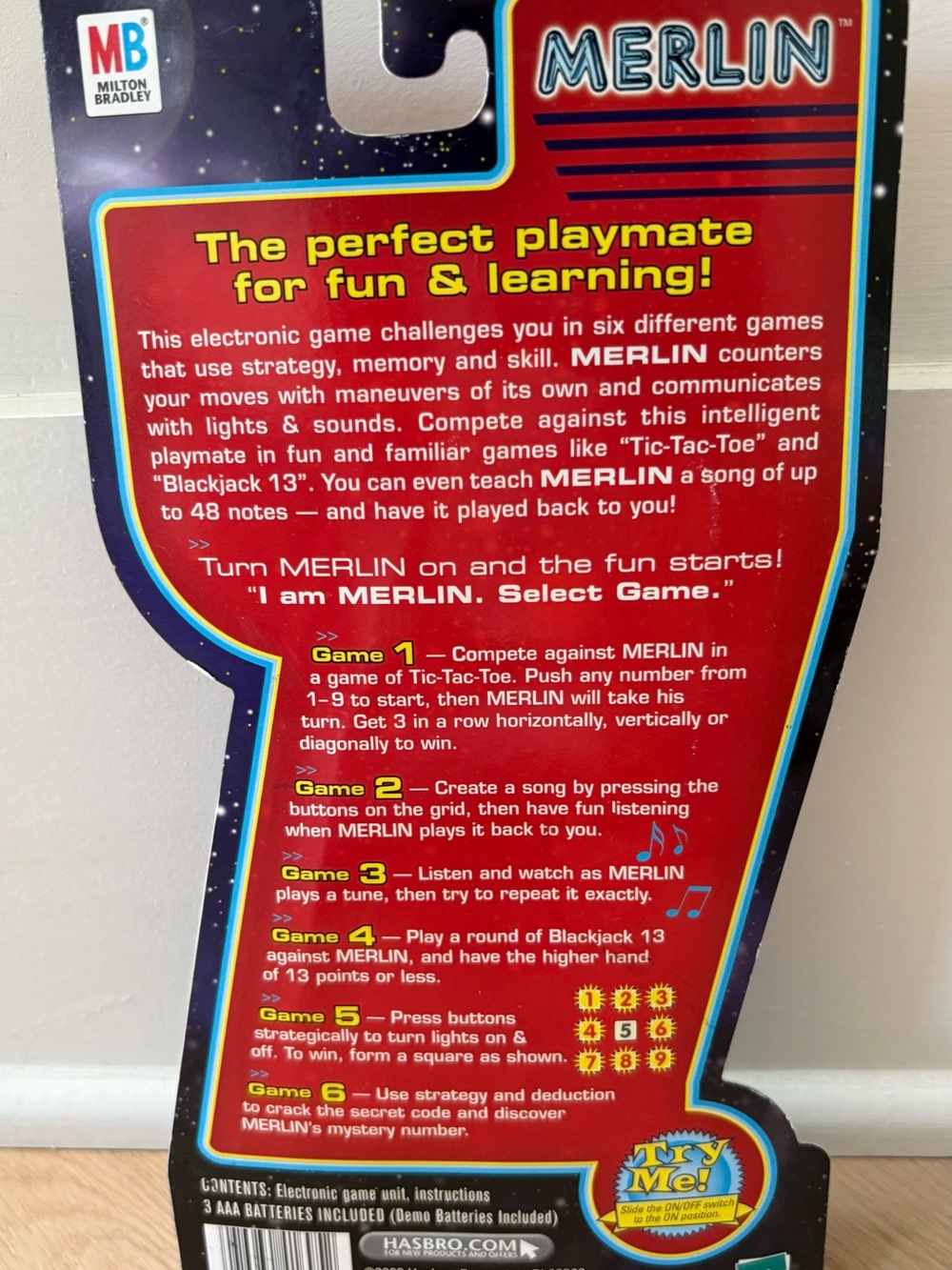 Merlin: The Original Electronic Wizard Game Vintage 2003 MB Hasbro - Brand New - Picture 2 of 6